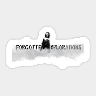 Forgotten Explorations Ghost Sticker